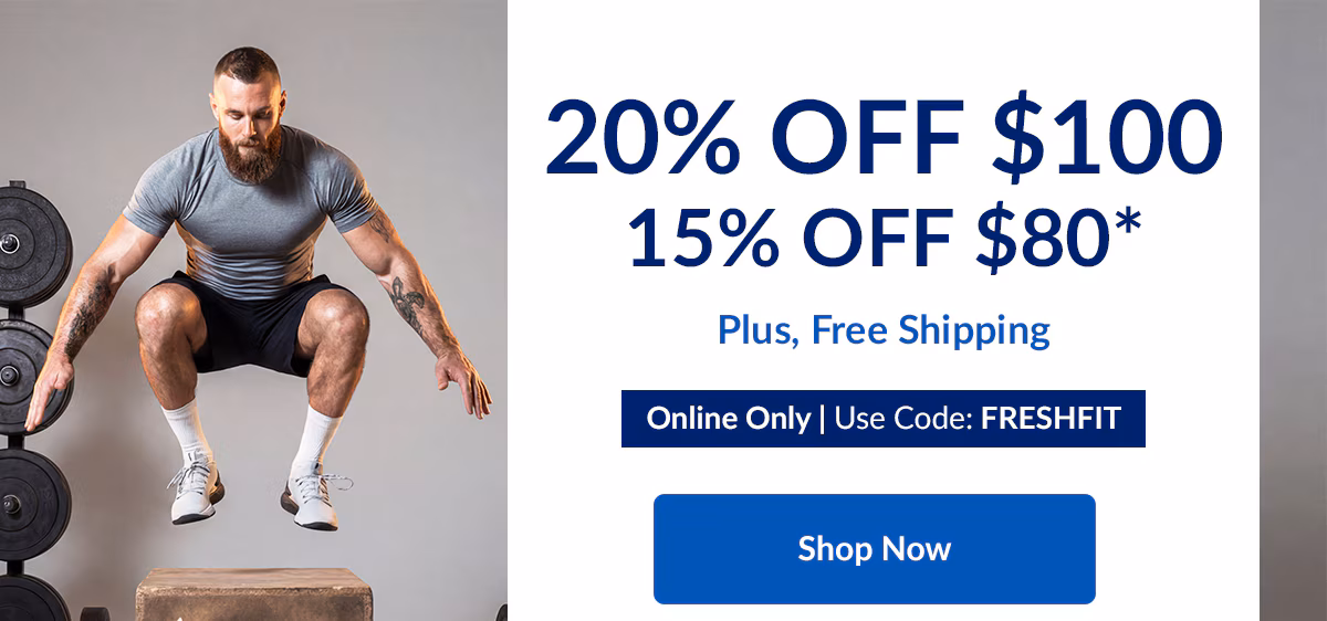 20% OFF $100 | 15% OFF $80 | Plus, Free Shipping | Shop Now