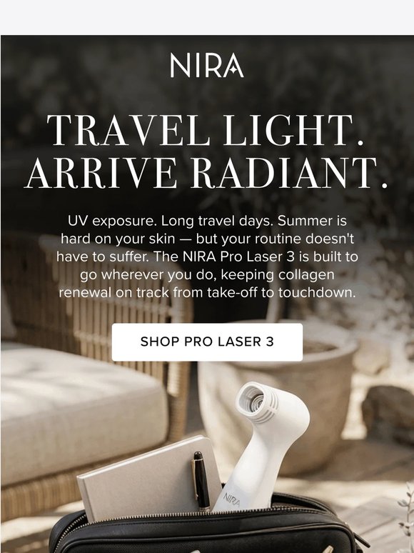 Your skin doesn't take vacation days ✈️