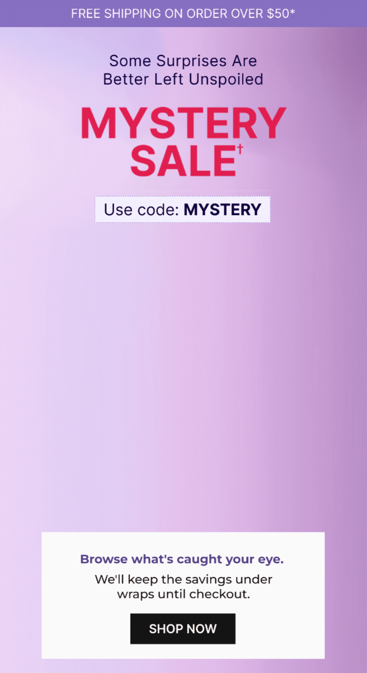 MYSTERY SALE