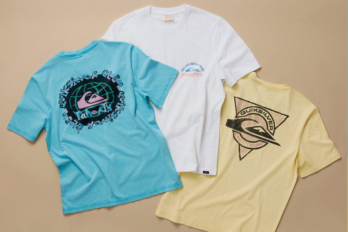 Faherty x Quicksilver | Shop Sun-Faded Graphics