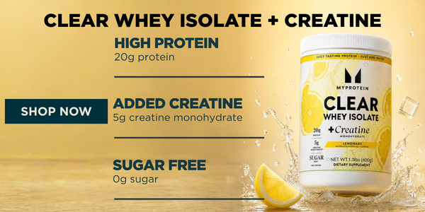 clear whey plus creatine