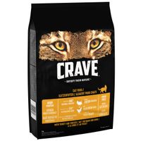 CRAVE Adult Turkey & Chicken Dry Cat Food