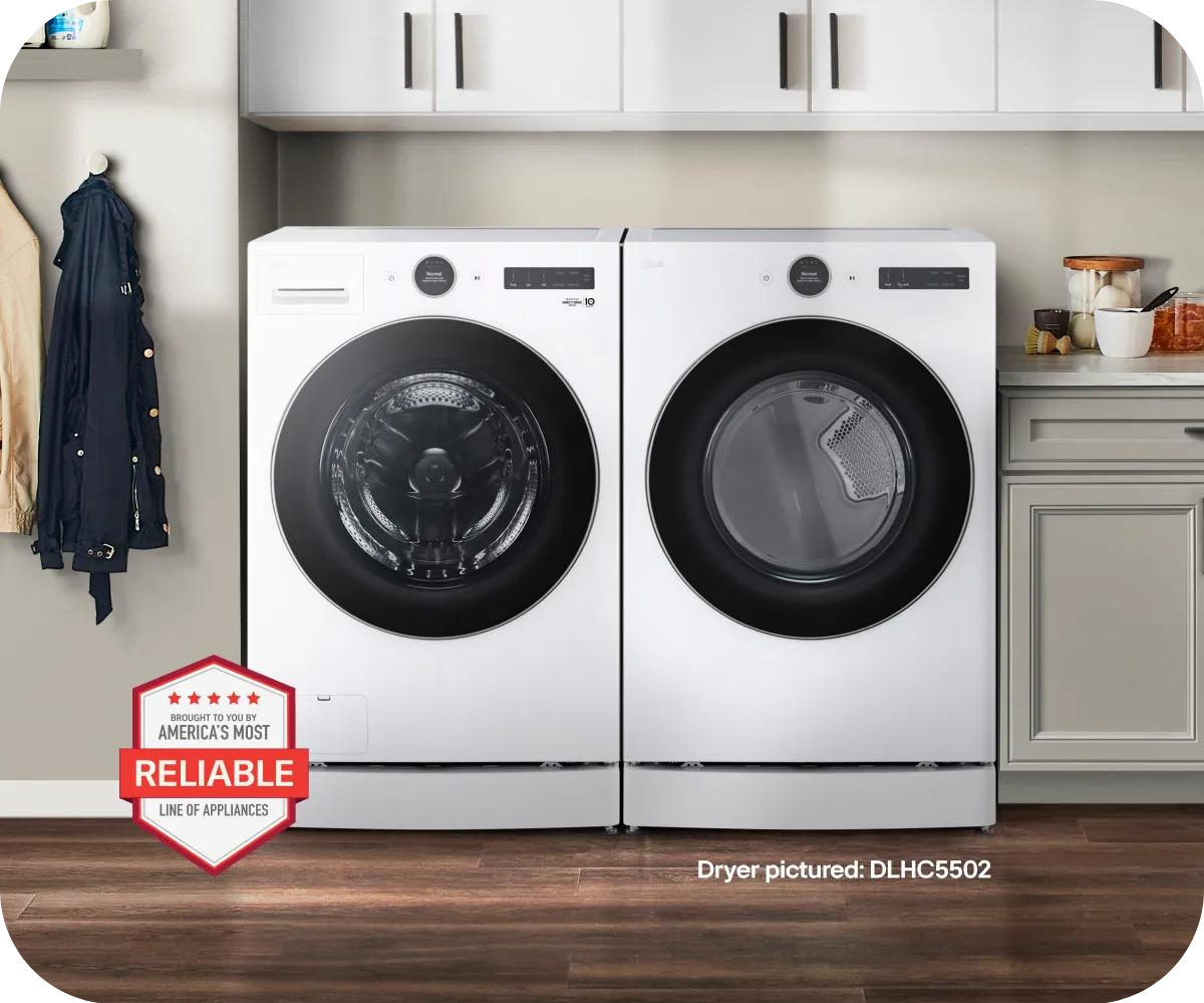 Save $200 on a LG Washer + Dryer pair