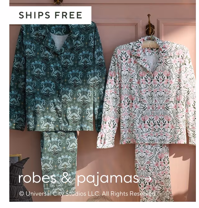 Robes and pajamas