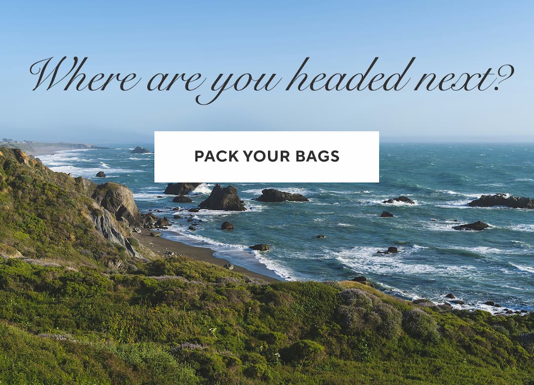 Where are you headed next? Pack Your Bags
