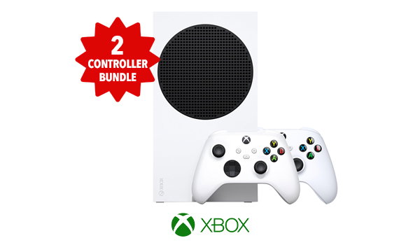 Series S 512GB All-digital Gaming Console - White Dual Controller Bundle