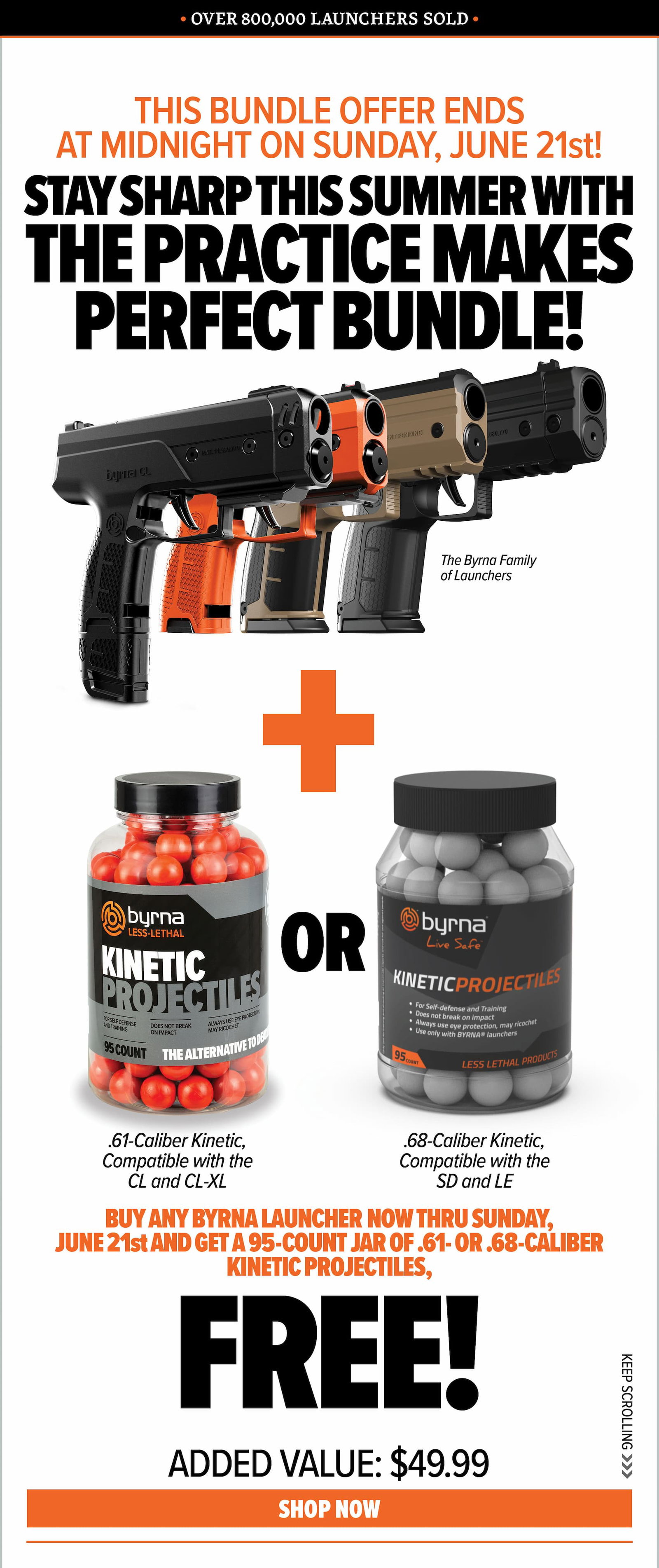 Free 95ct Kinetic Bundle Ends Sunday