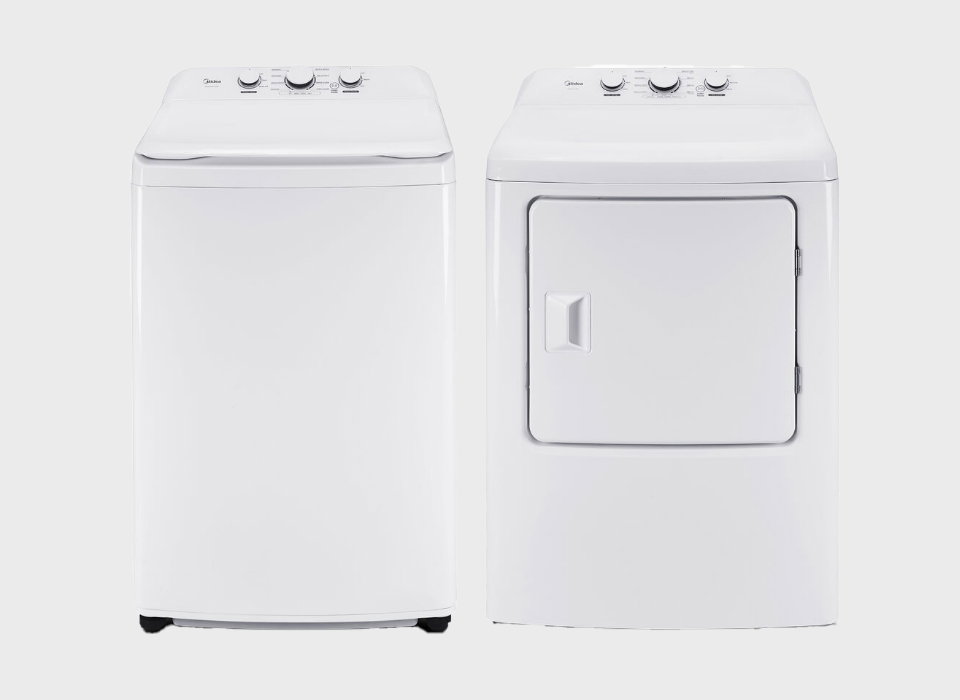 Save $352 3.9 Cu. Ft.  Washer and Electric Dryer Pair