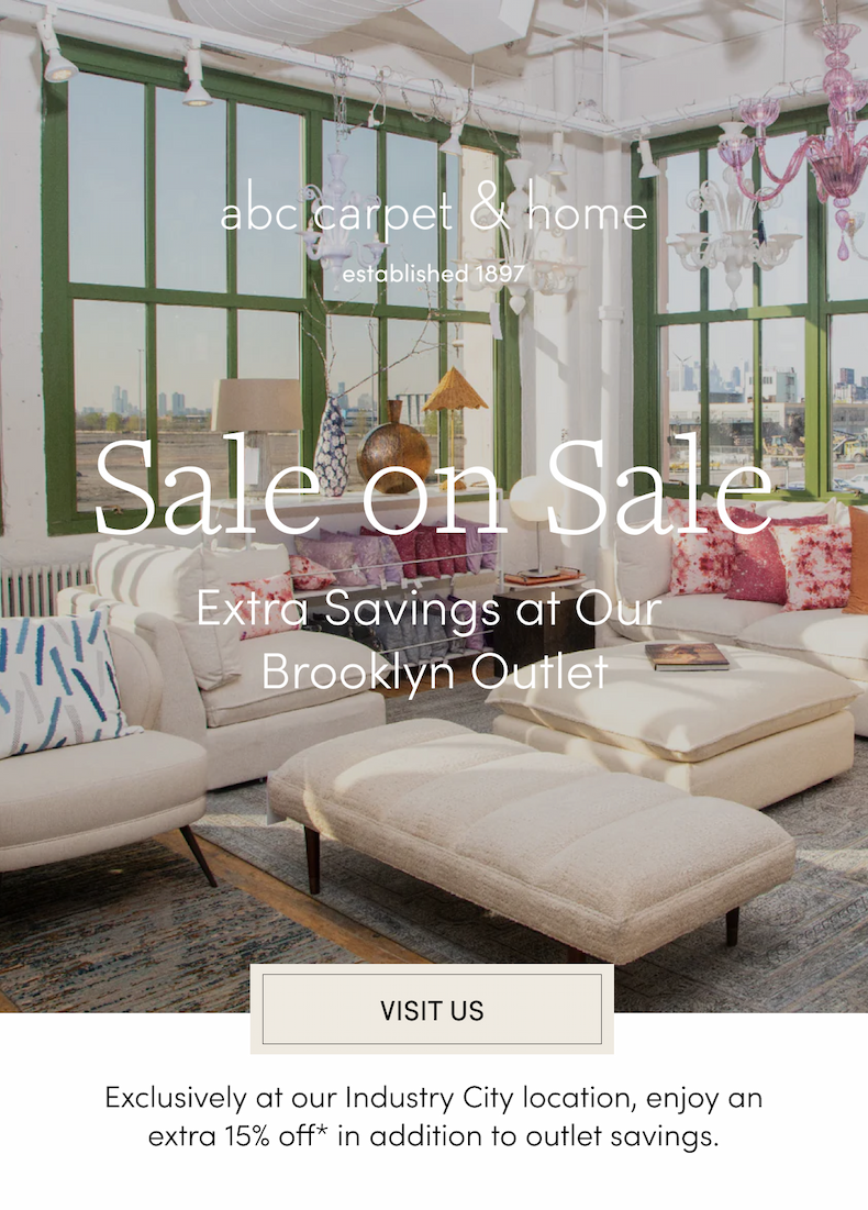 abc carpet & home Industry City Outlet