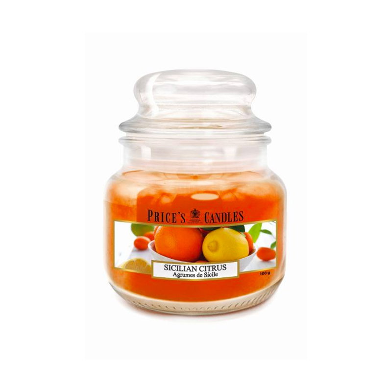 Image of Price's Candles Small Jar Sicilian Citrus