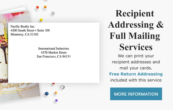 Recipient Addressing & Full Mailing Services