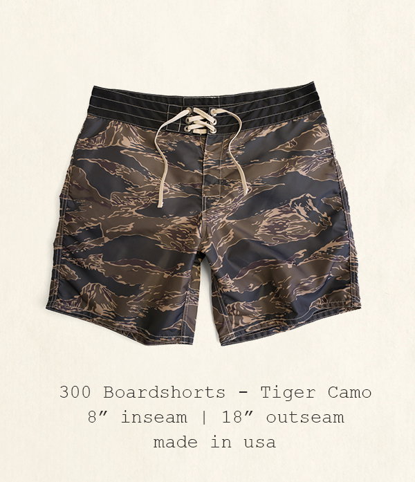 300 Boardshorts - Tiger Camo