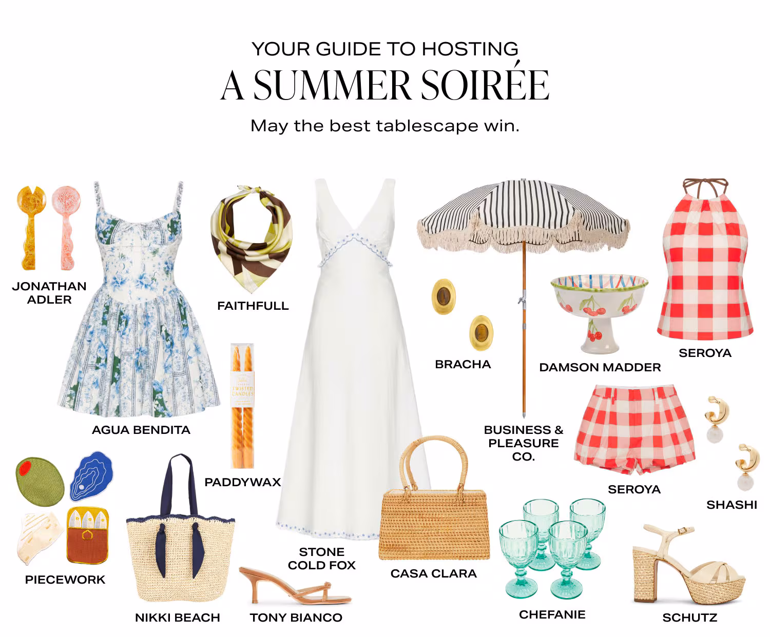 Shop Your Guide To Hosting A Summer Soiree