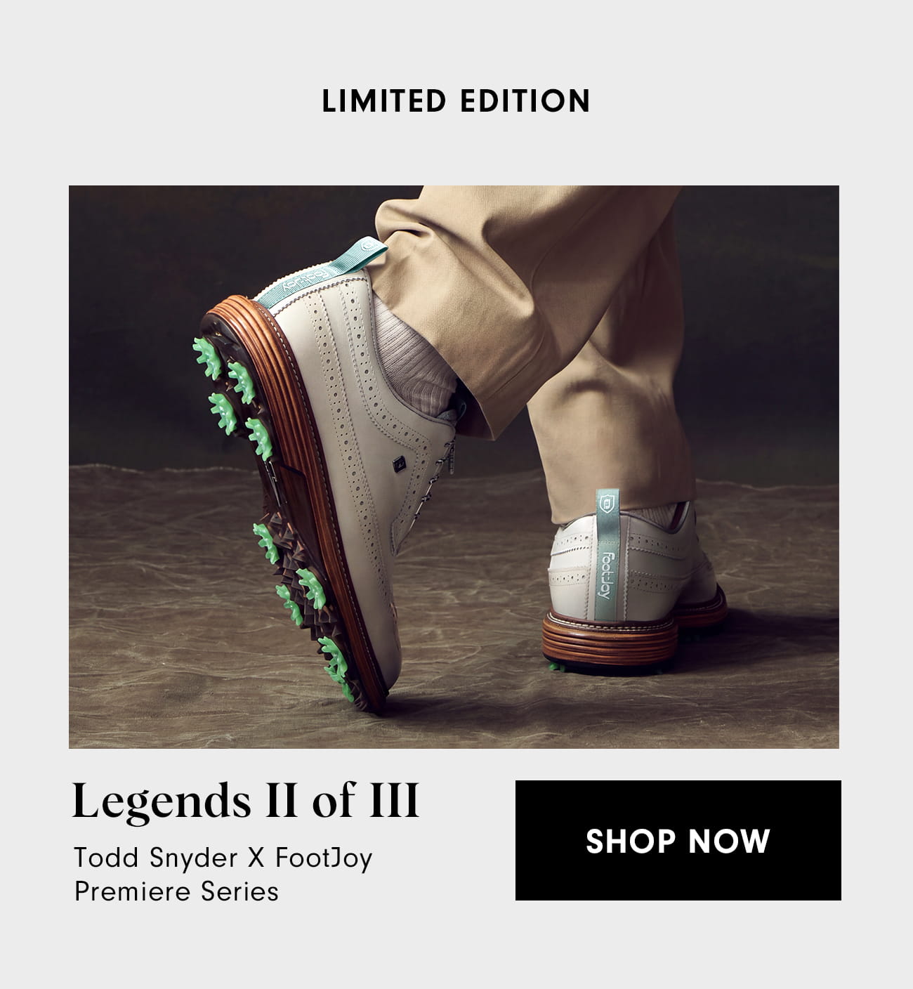 Limited Edition Todd Snyder X FootJoy Premiere Series
