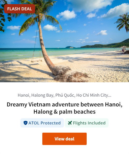Dreamy Vietnam adventure between Hanoi, Halong &amp; palm beaches