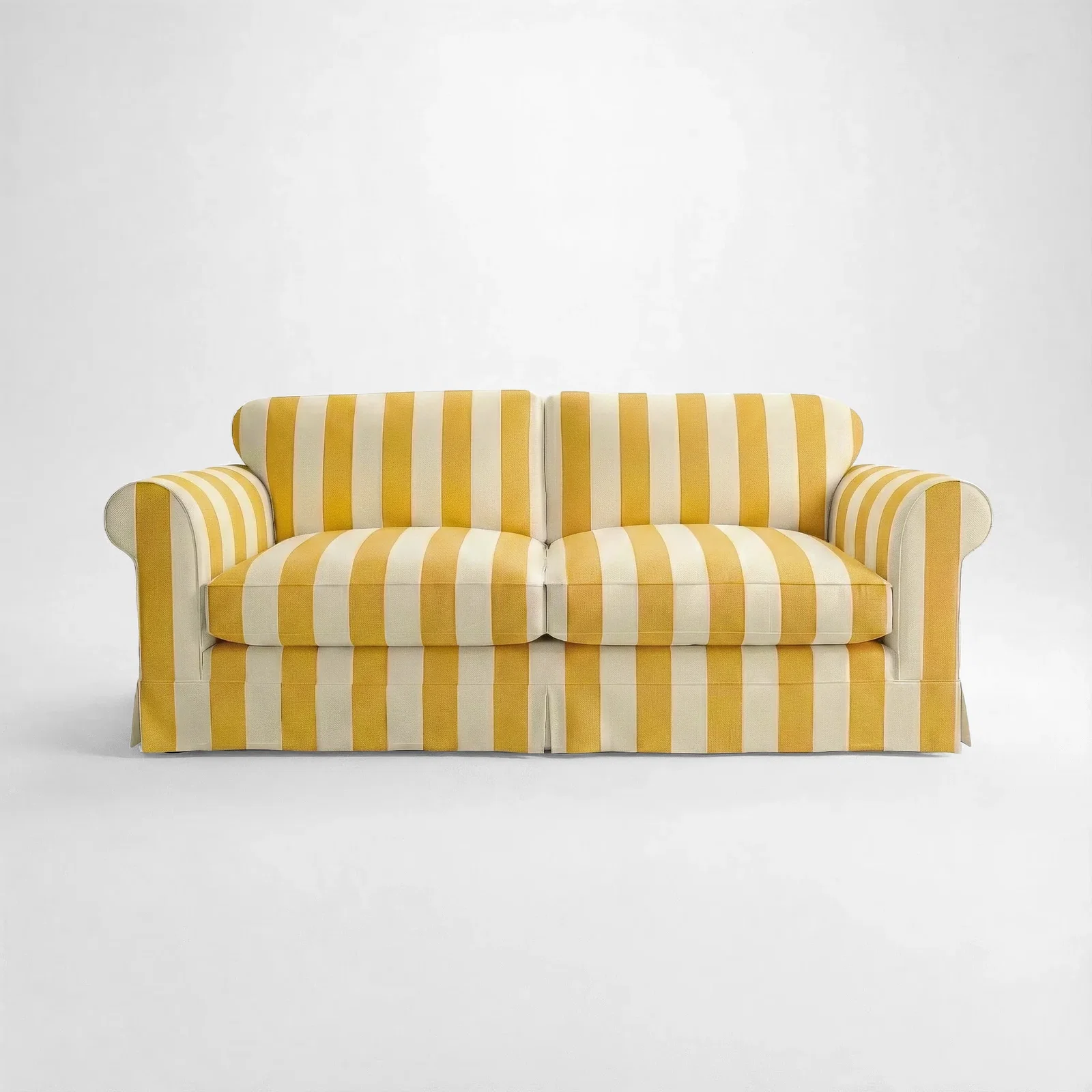 Barton Large Sofa in Dandelion Stripe