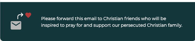 Please forward this email to Christian friends