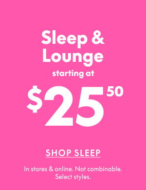 Sleep starting at $25.50