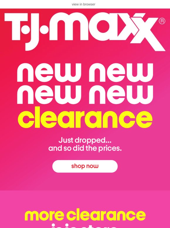 It's true. NEW clearance is on.