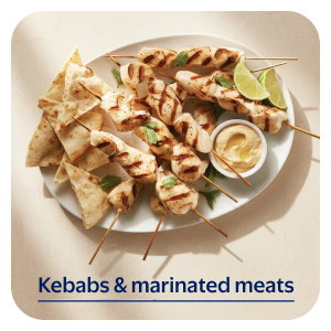 Kebabs & marinated meats