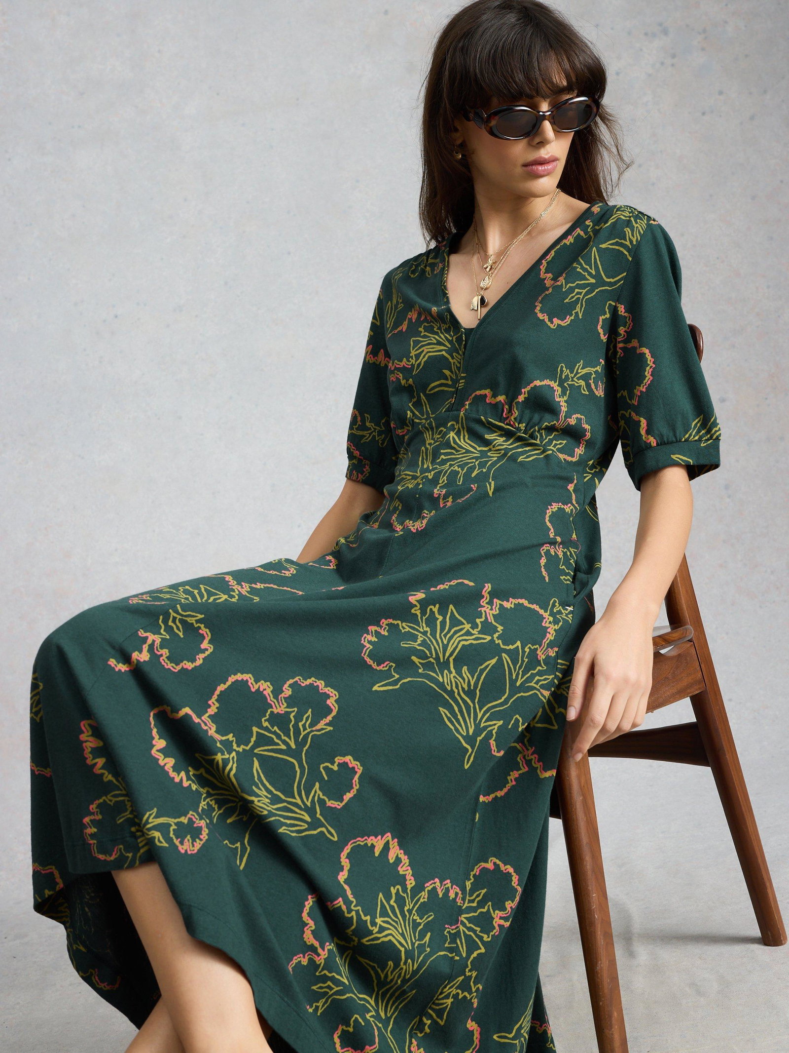 Shop Megan Jersey Dress