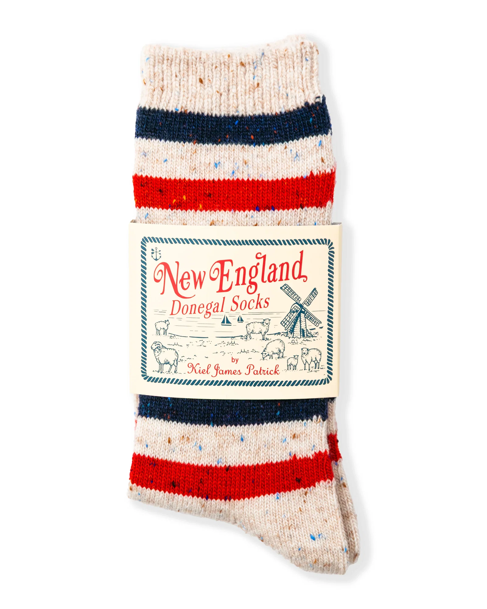 Image of Americana Stripe Donegal Socks