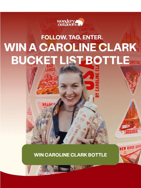 Giveaway Alert: Caroline Clark Bottle 🎉