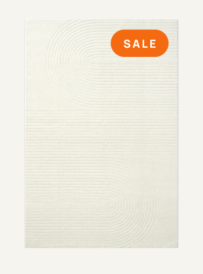 Arlo Soft White Plush Rug