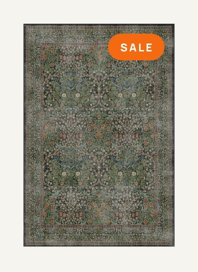 Blackthorn Forest Green Rug