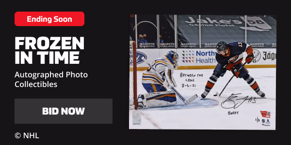 Ending soon! Frozen in time: autographed photo collectibles. Click here to bid.