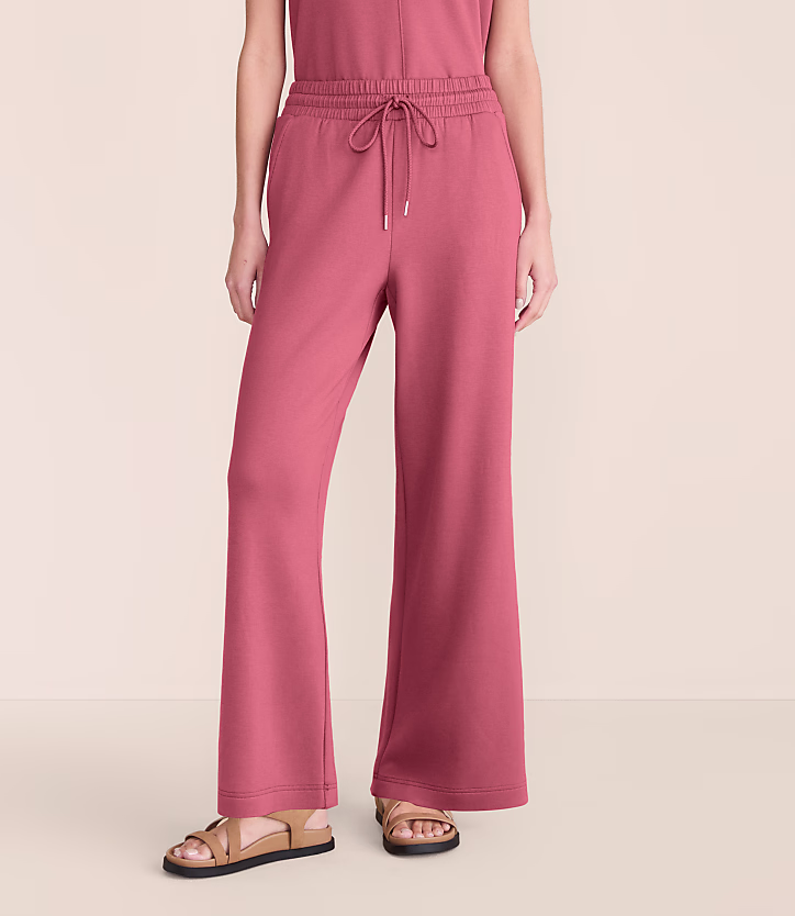 Lou & Grey Scubasoft Wide Leg Sweatpants