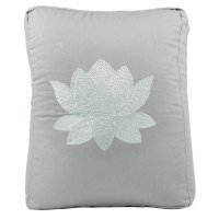Cuscino da Meditazione in Cotone Organico Fiore di Loto