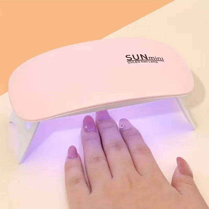 Image of 6W UV LED Nail Lamp – USB Portable Gel Curing Light