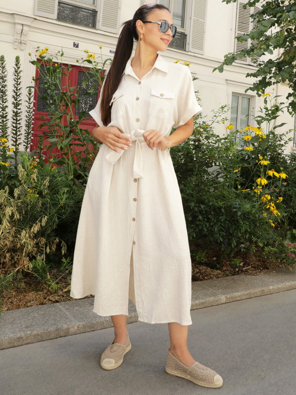 Naturelle en robe