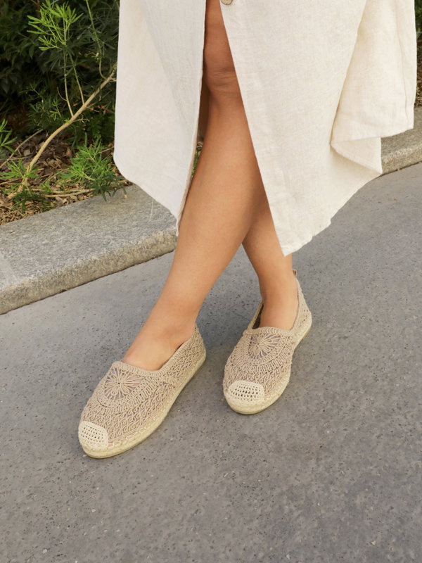 Espadrilles beiges