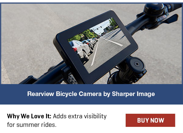 Rearview Bicycle Camera by Sharper Image