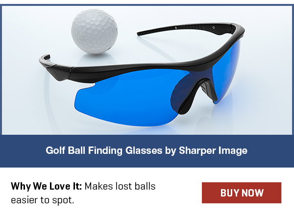 Golf Ball Finding Glasses by Sharper Image