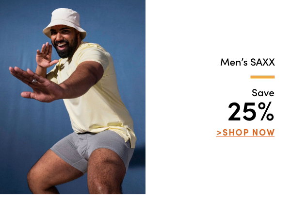 Men's SAXX Save 25%