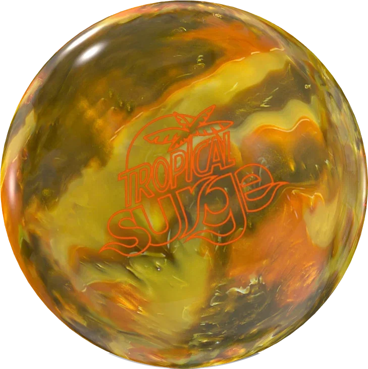 Image of Storm Tropical Surge Gold Bronze Medallion Bowling Ball