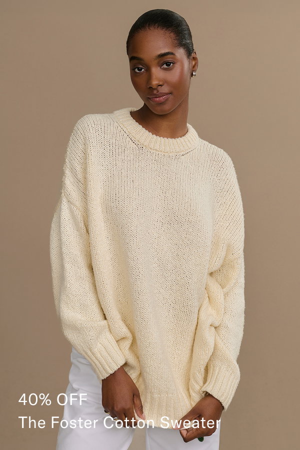 The Foster Cotton Sweater