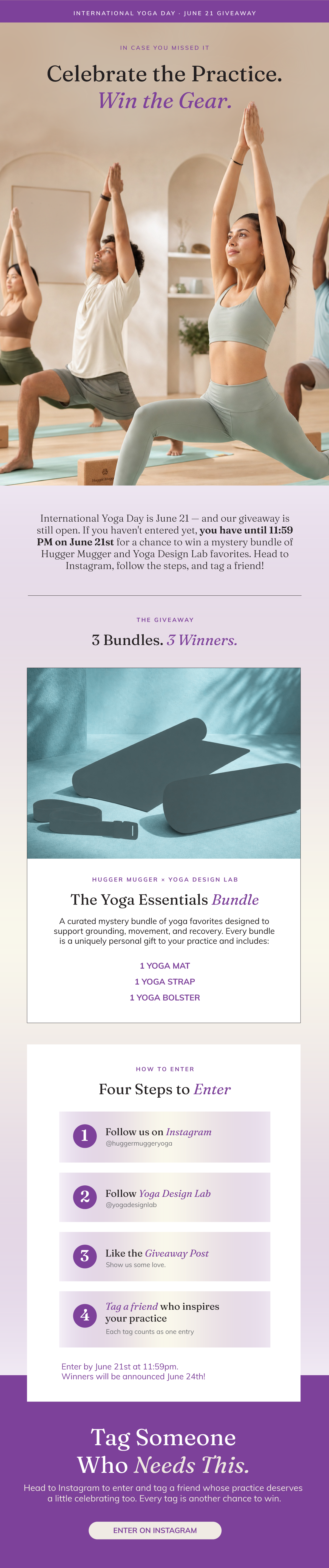 Enter for a chance to win!