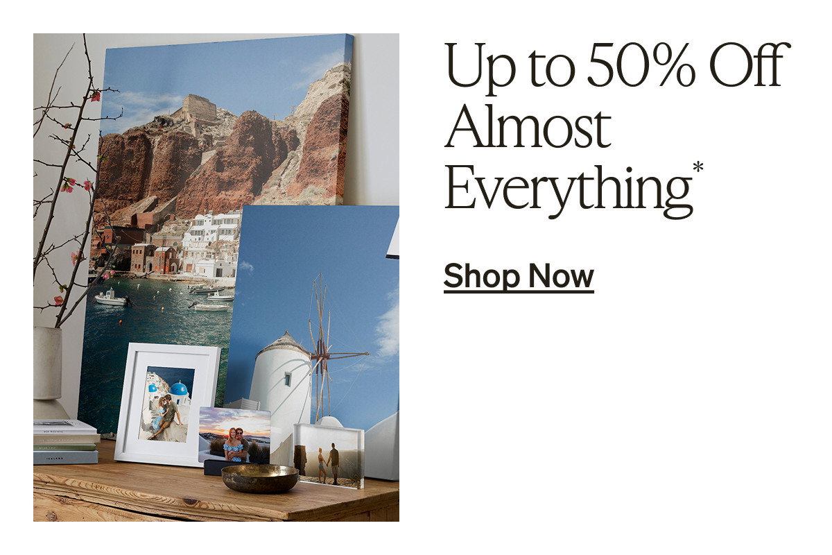 50% Off Extra Photo Book Pages & Upgrades + Free Shipping (No Minimum)