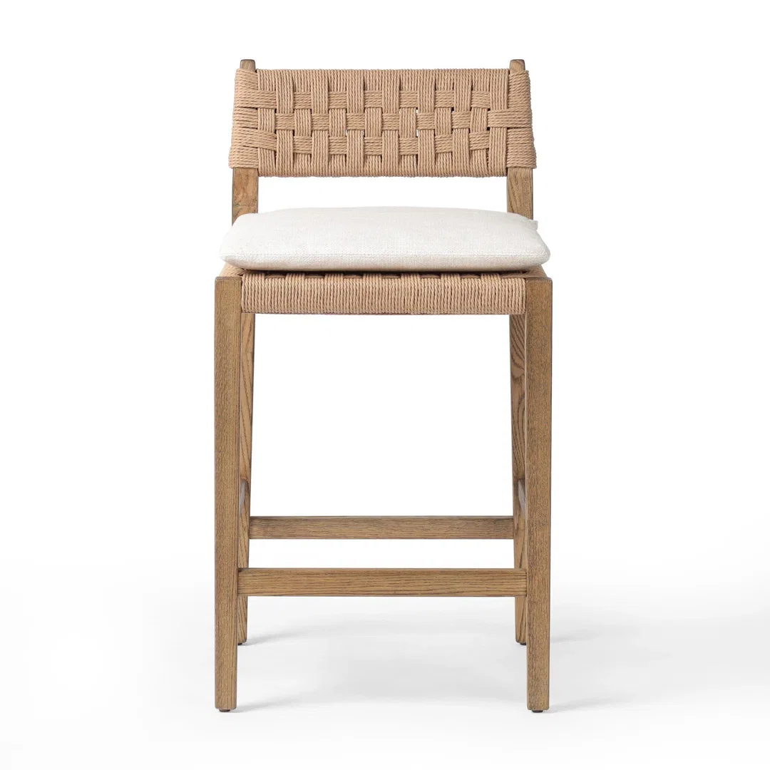 Hamlin Stool With Cushion-Dover Crescent-Counter