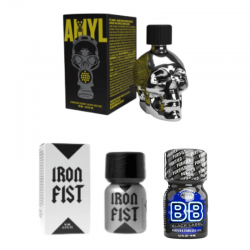 Pack Poppers Elvas - Variedade de poppers em formato compacto