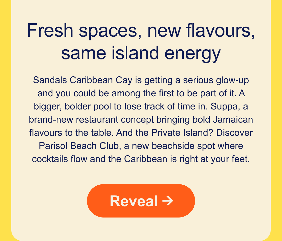 Fresh spaces, new flavours, same island enery | Reveal