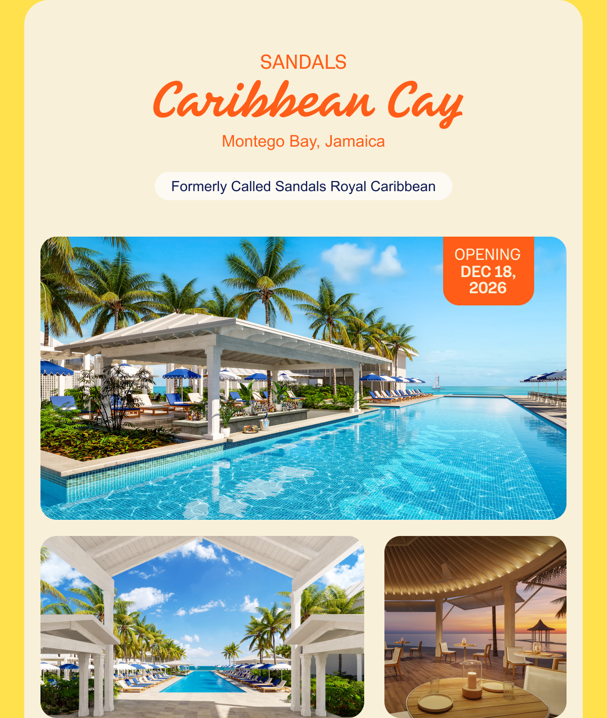 Sandals Caribbean Cay