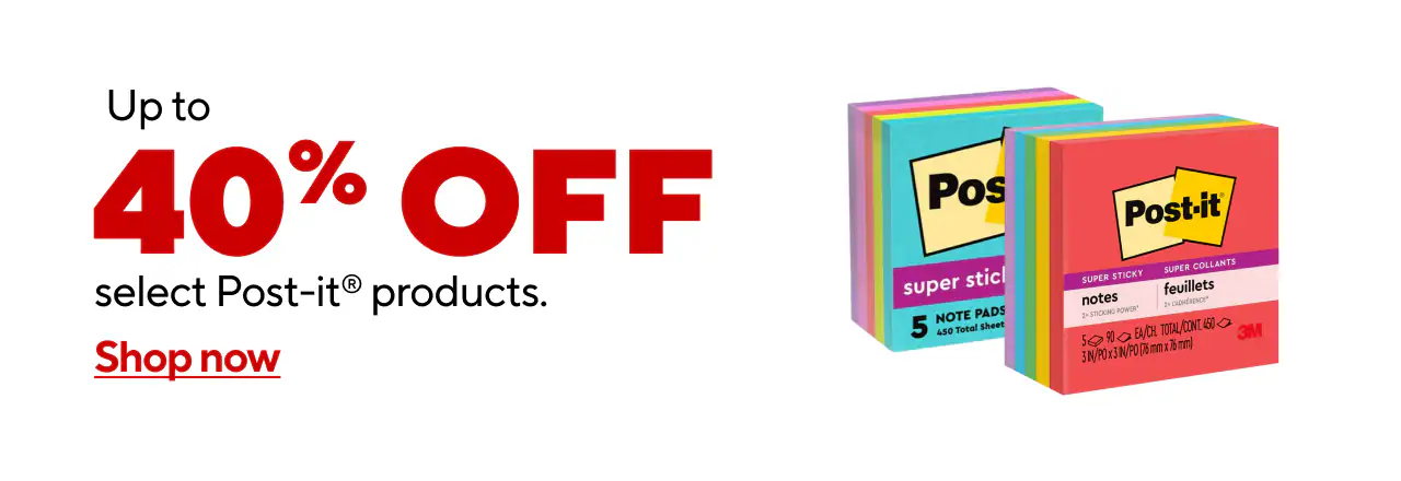 Select Post-Its up to 40% off