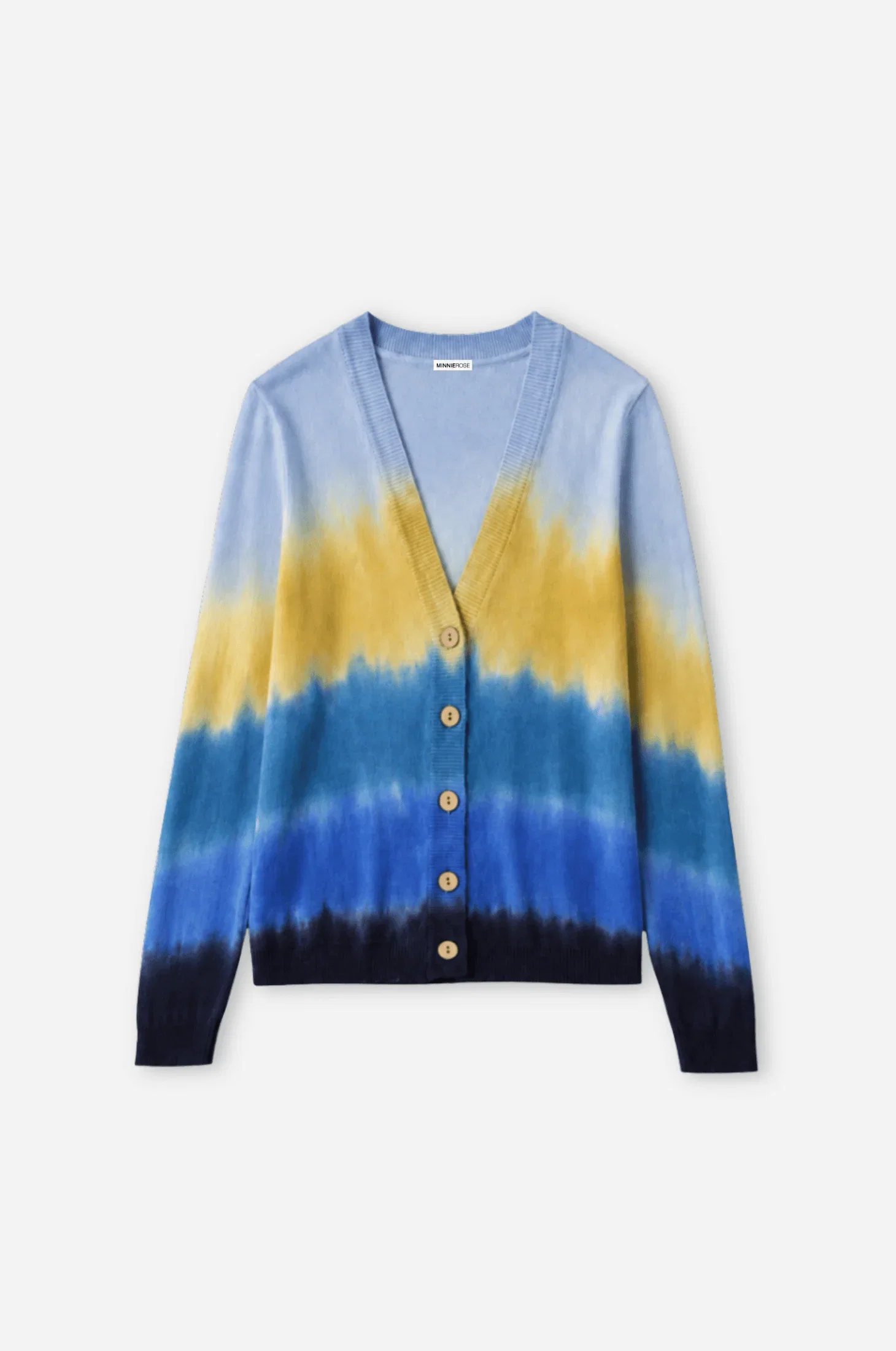 Image of Ombre V Neck Cardigan