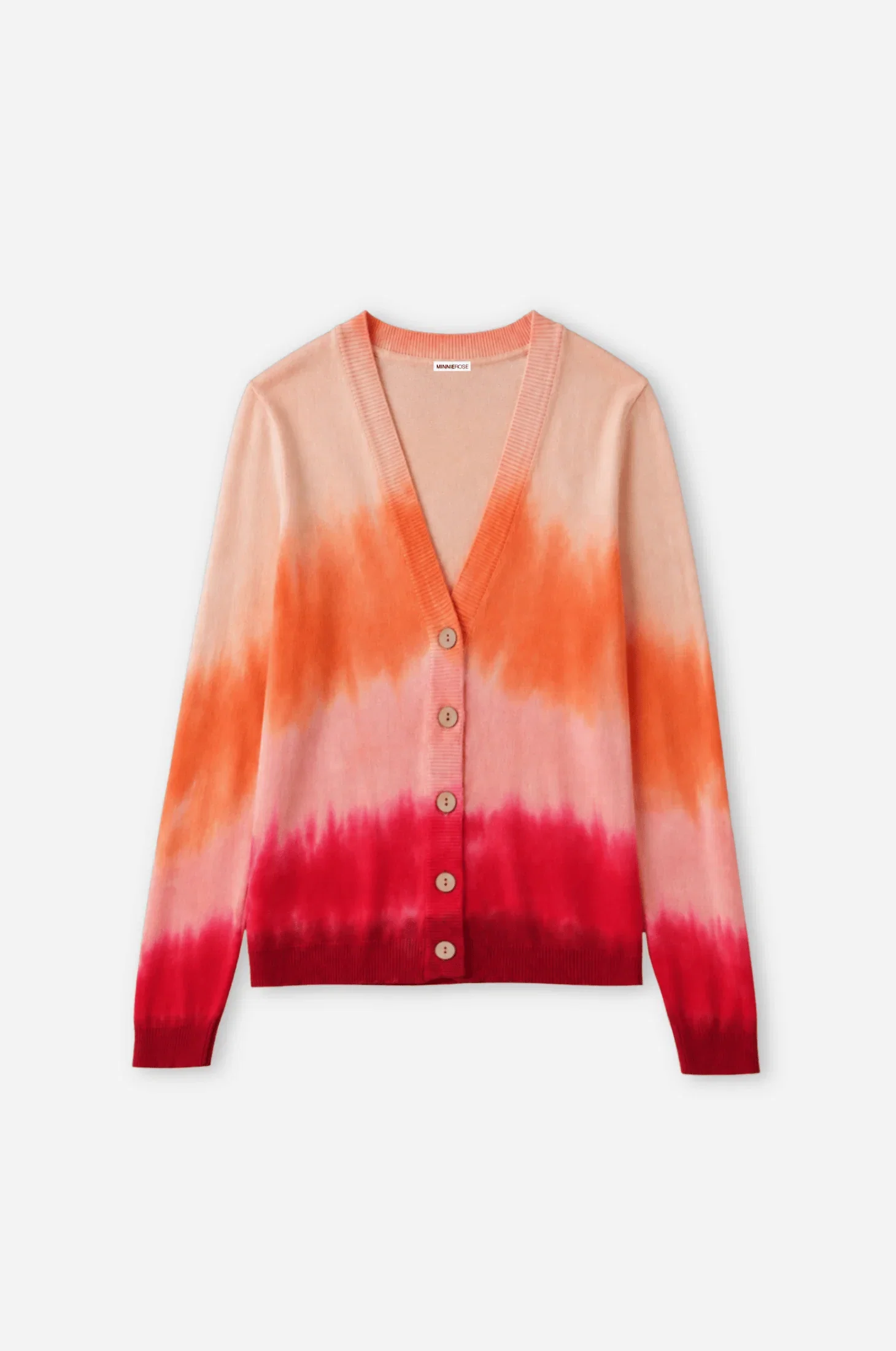 Image of Ombre V Neck Cardigan