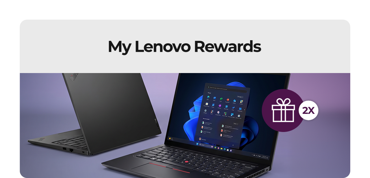 2x Rewards on ThinkPad E Series